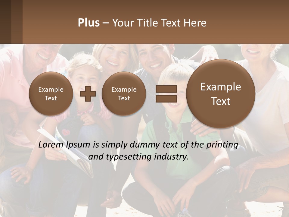 Outdoors Track Happy PowerPoint Template