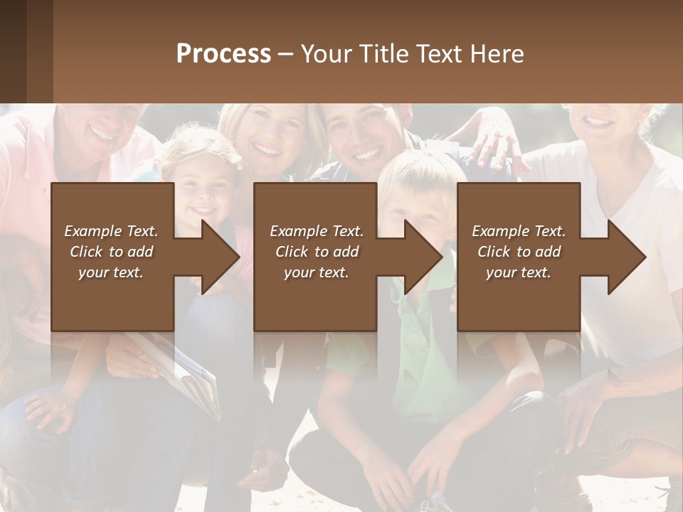 Outdoors Track Happy PowerPoint Template