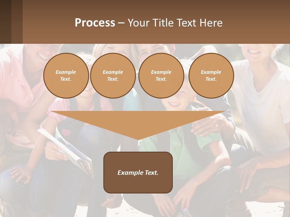 Outdoors Track Happy PowerPoint Template