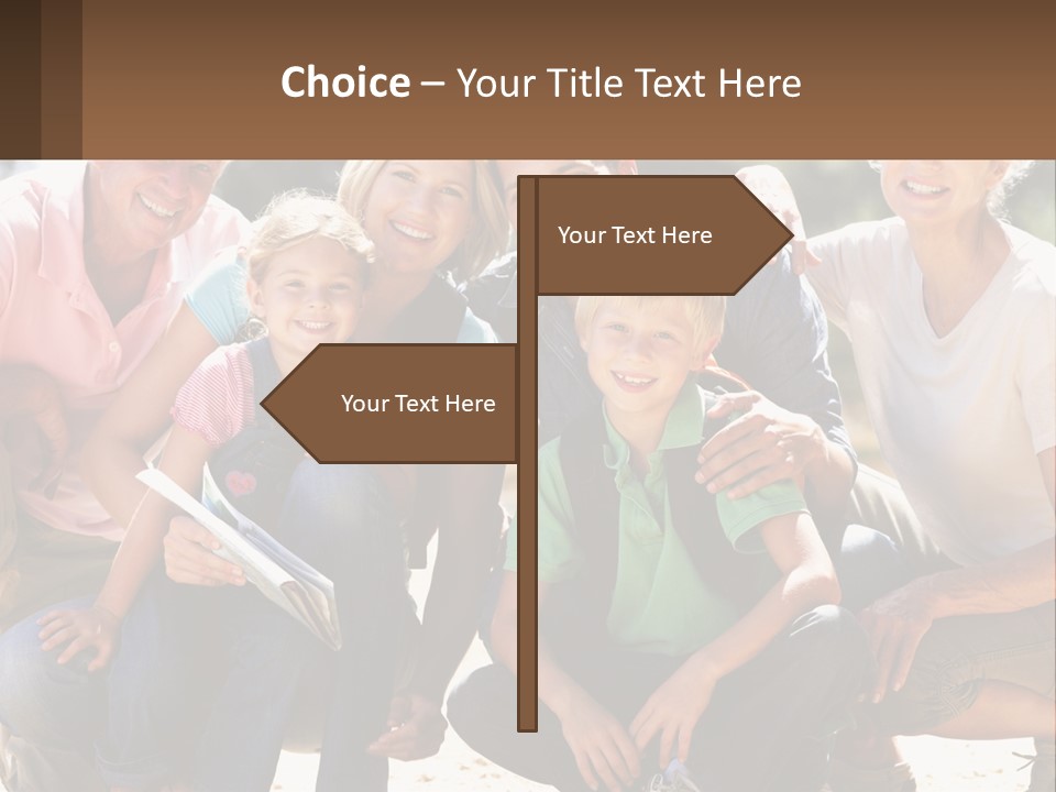 Outdoors Track Happy PowerPoint Template