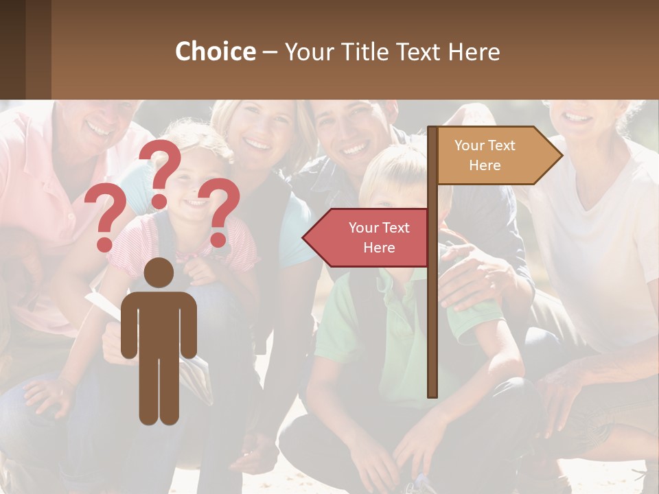 Outdoors Track Happy PowerPoint Template