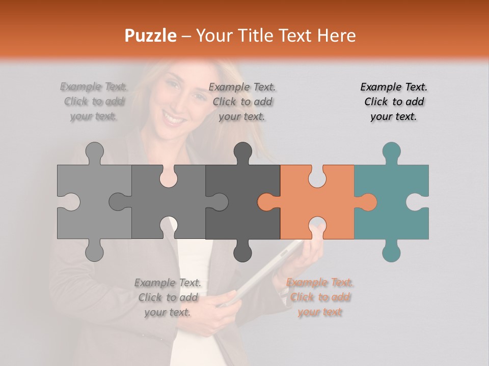 Pad Happiness Smile PowerPoint Template
