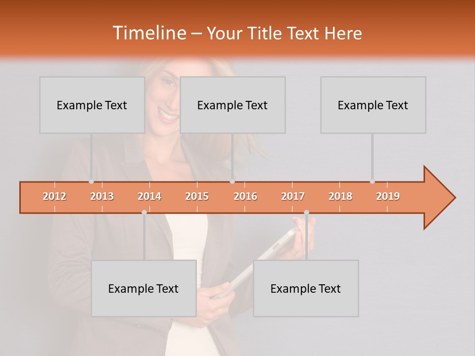 Pad Happiness Smile PowerPoint Template