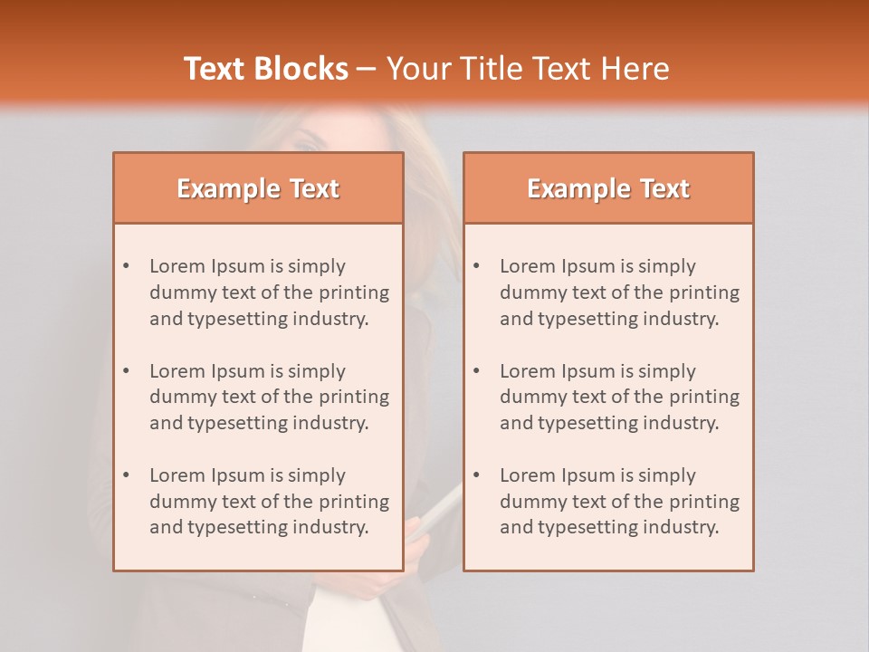 Pad Happiness Smile PowerPoint Template