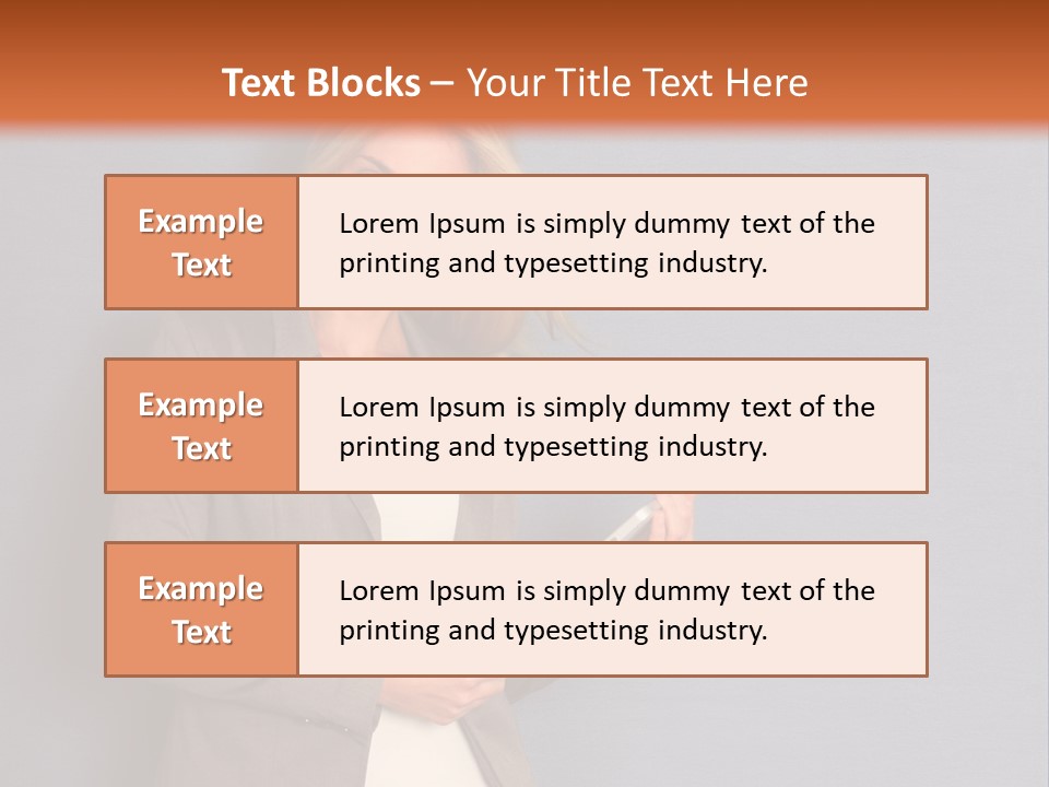 Pad Happiness Smile PowerPoint Template