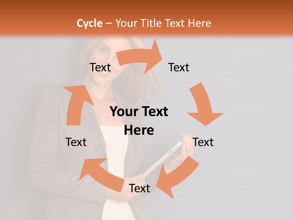 Pad Happiness Smile PowerPoint Template