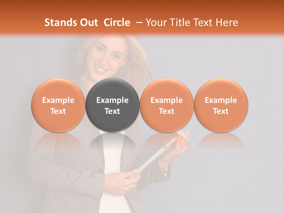 Pad Happiness Smile PowerPoint Template