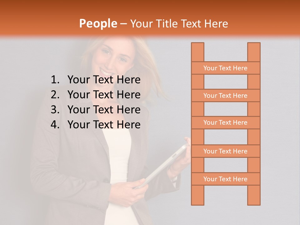 Pad Happiness Smile PowerPoint Template