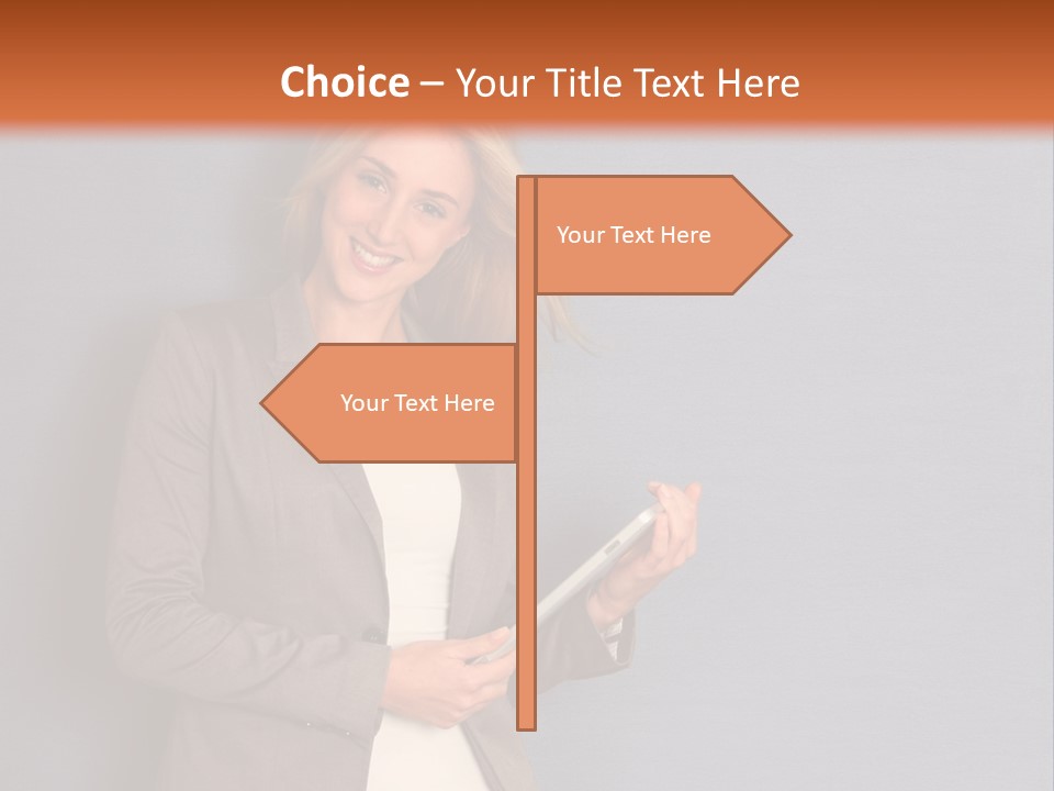 Pad Happiness Smile PowerPoint Template