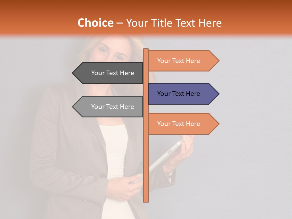 Pad Happiness Smile PowerPoint Template