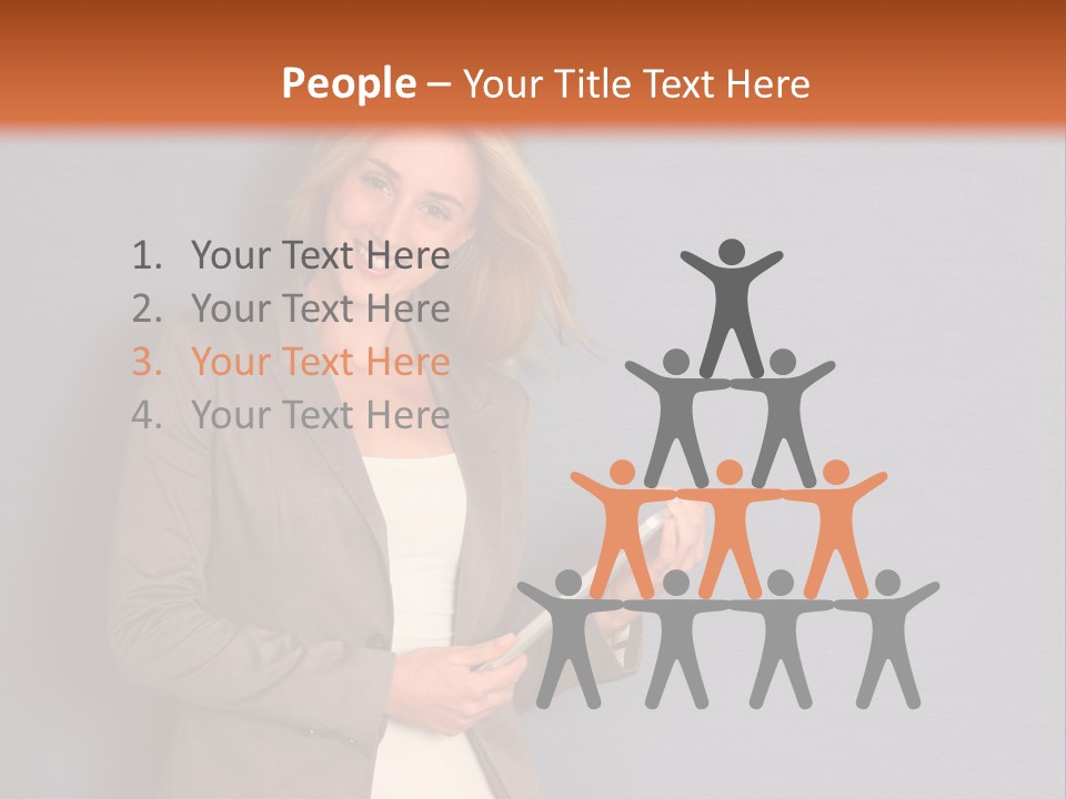 Pad Happiness Smile PowerPoint Template