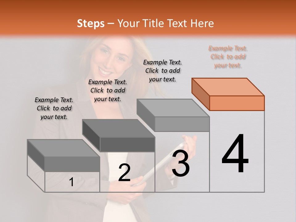 Pad Happiness Smile PowerPoint Template
