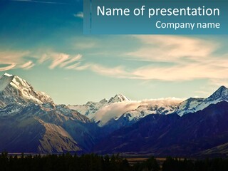 Zealand Horizontally Outside PowerPoint Template