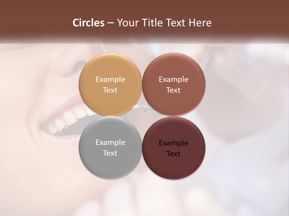 Tools Mirror Female PowerPoint Template