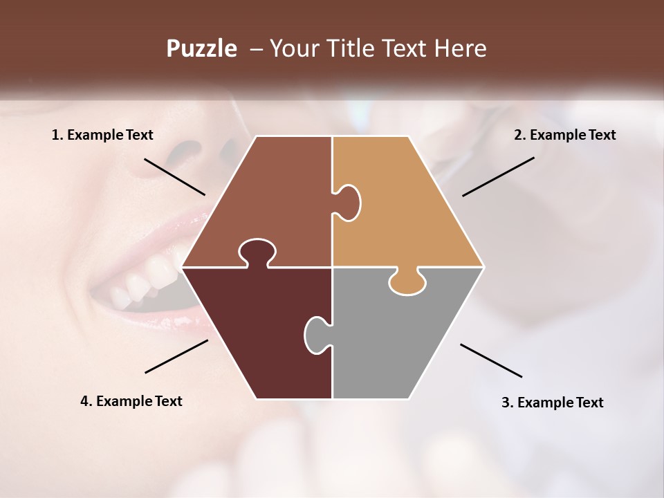 Tools Mirror Female PowerPoint Template