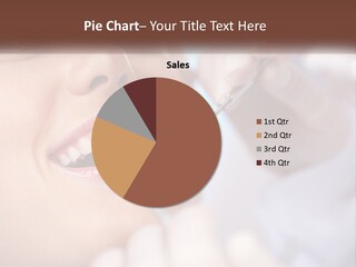 Tools Mirror Female PowerPoint Template