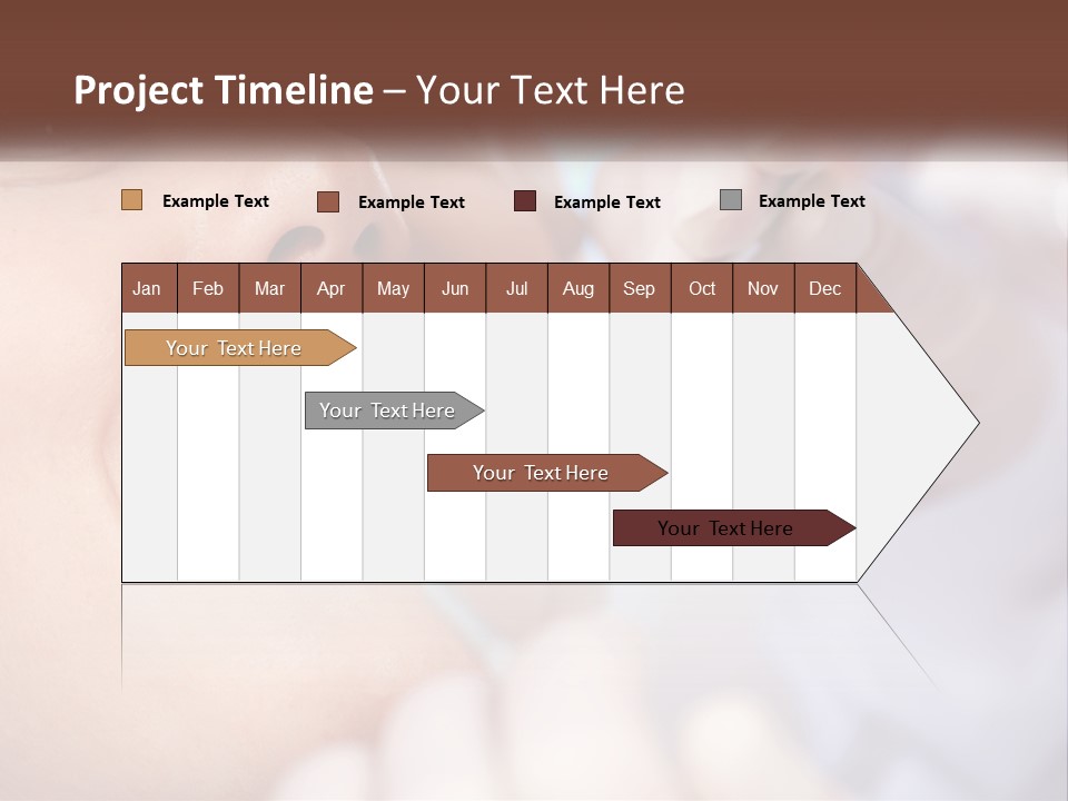 Tools Mirror Female PowerPoint Template