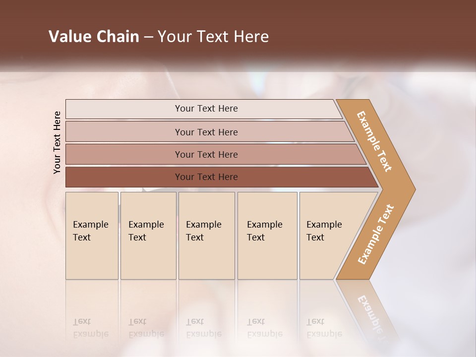 Tools Mirror Female PowerPoint Template