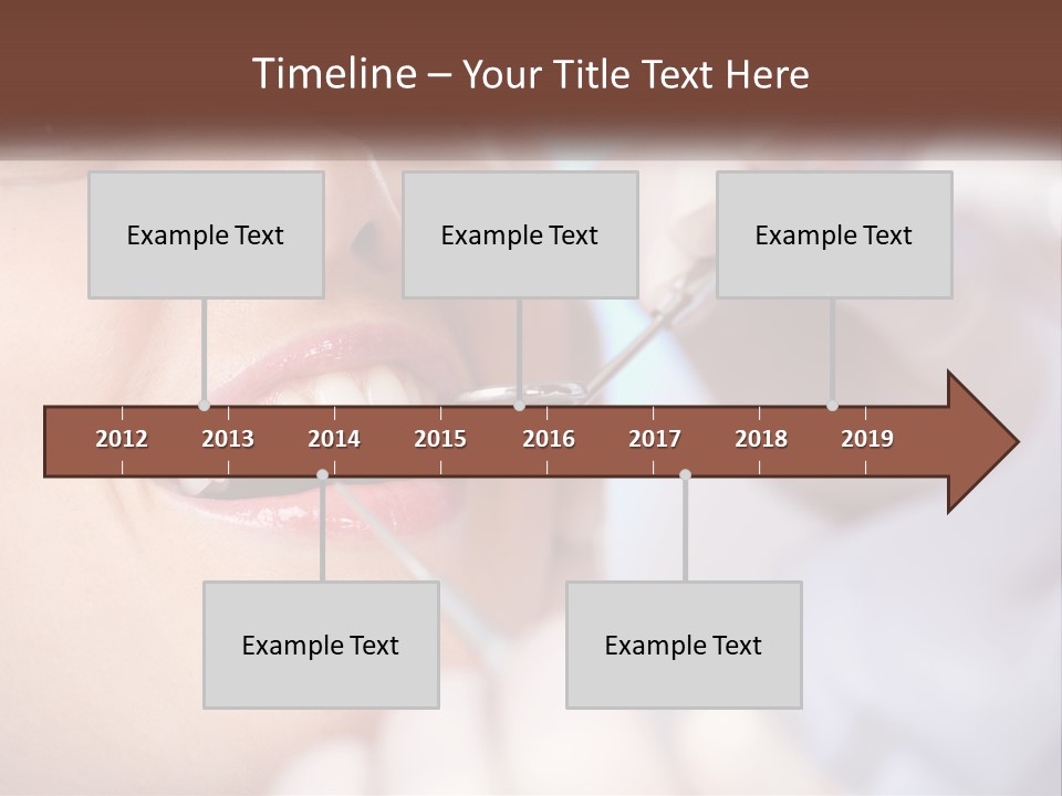 Tools Mirror Female PowerPoint Template