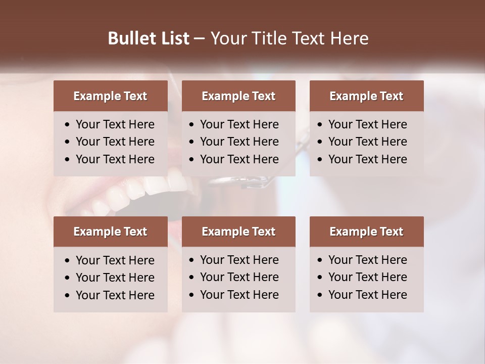 Tools Mirror Female PowerPoint Template