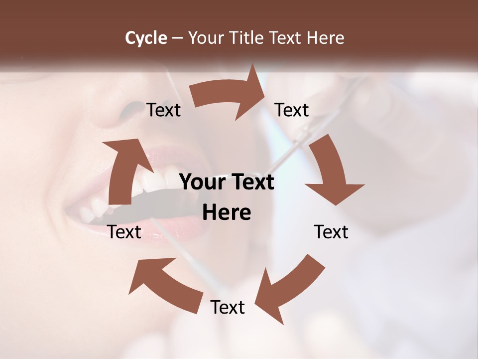 Tools Mirror Female PowerPoint Template