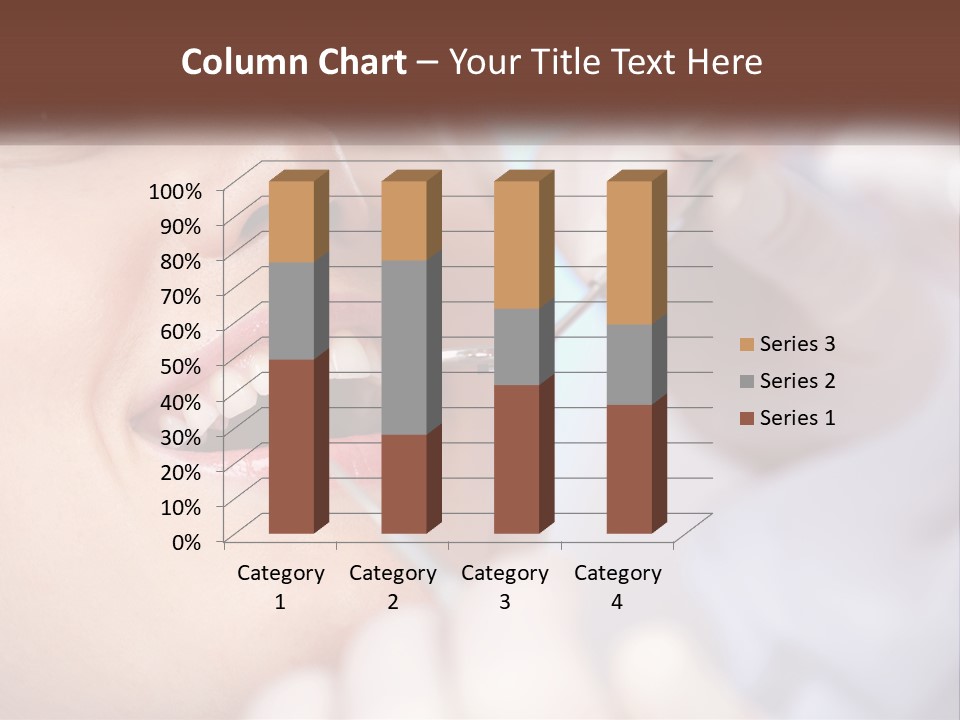 Tools Mirror Female PowerPoint Template