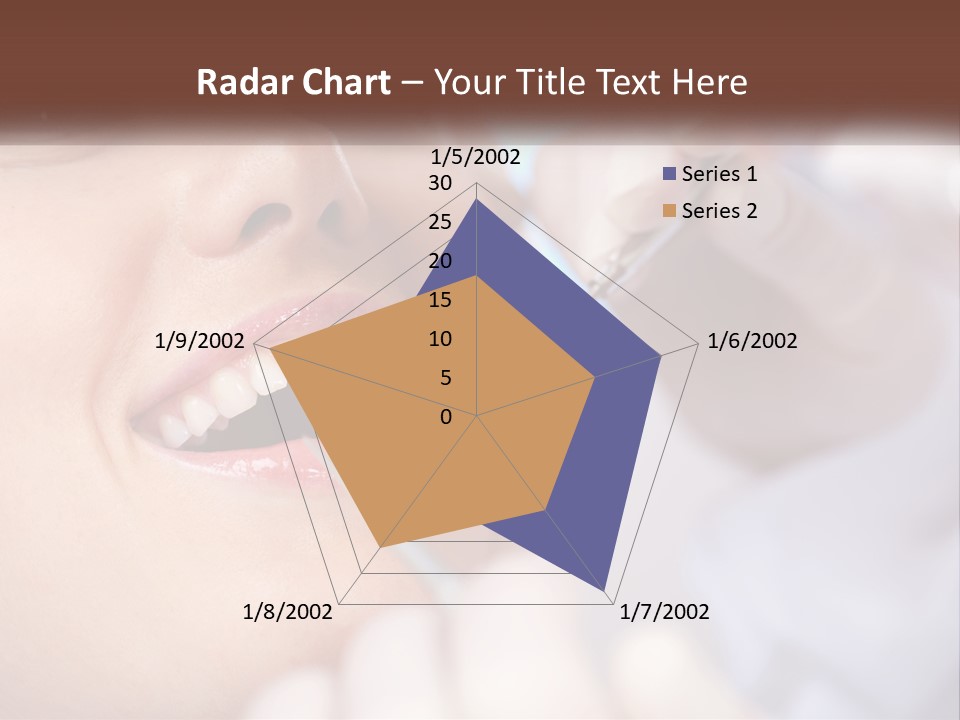Tools Mirror Female PowerPoint Template
