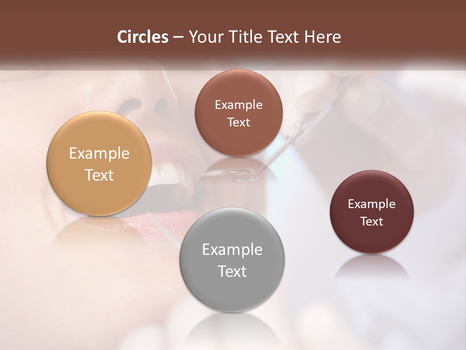 Tools Mirror Female PowerPoint Template