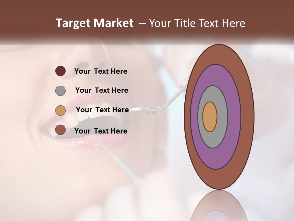 Tools Mirror Female PowerPoint Template