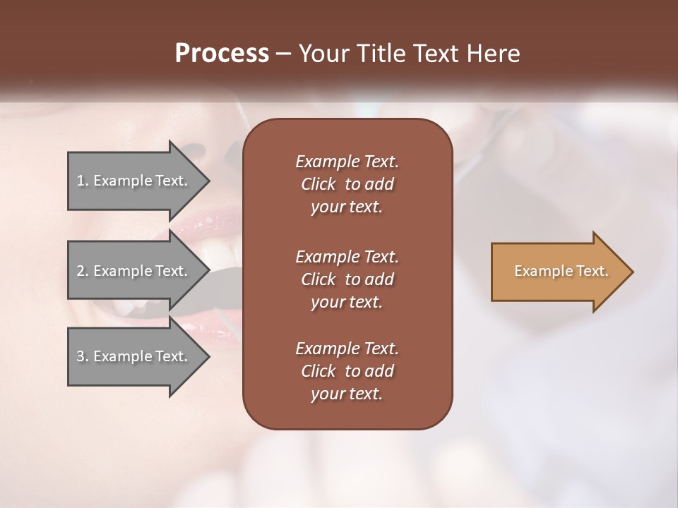 Tools Mirror Female PowerPoint Template