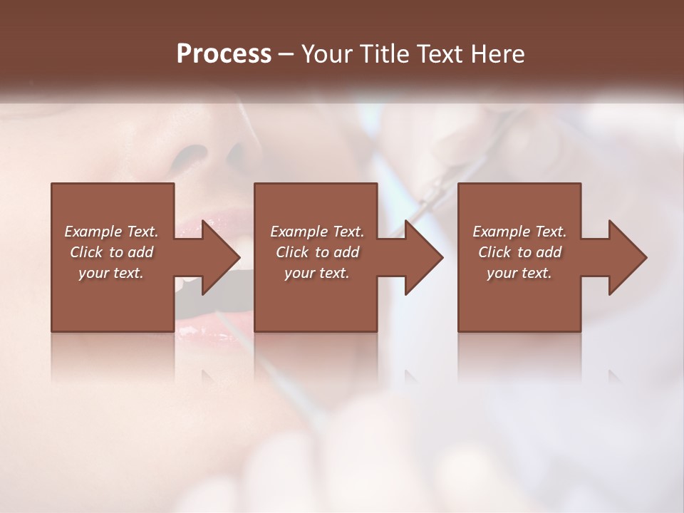 Tools Mirror Female PowerPoint Template