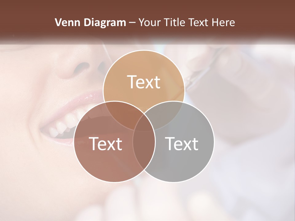 Tools Mirror Female PowerPoint Template