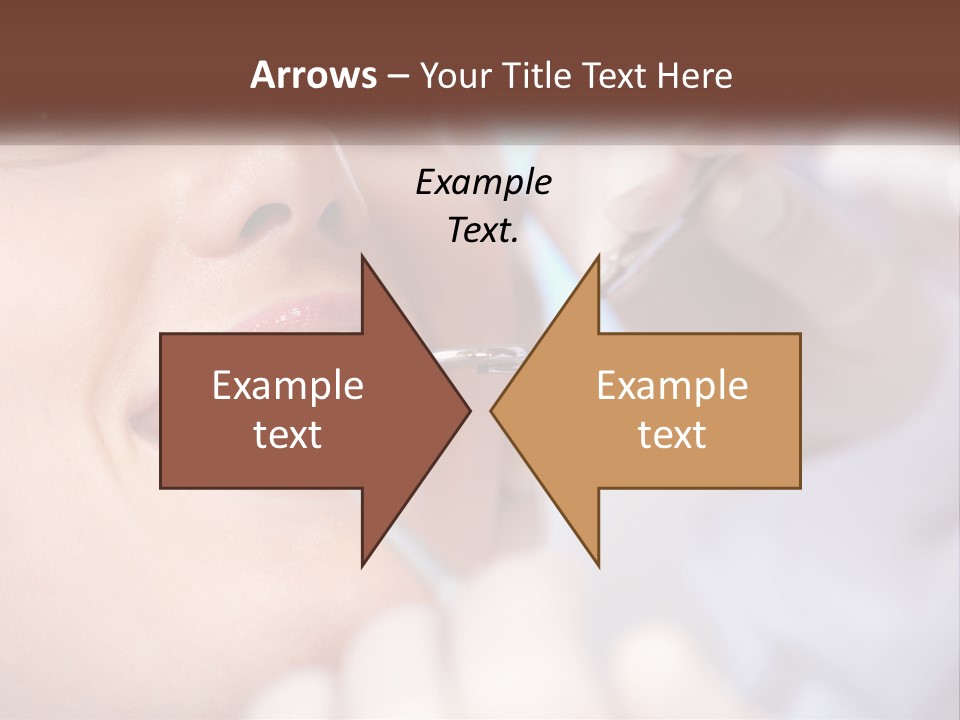 Tools Mirror Female PowerPoint Template