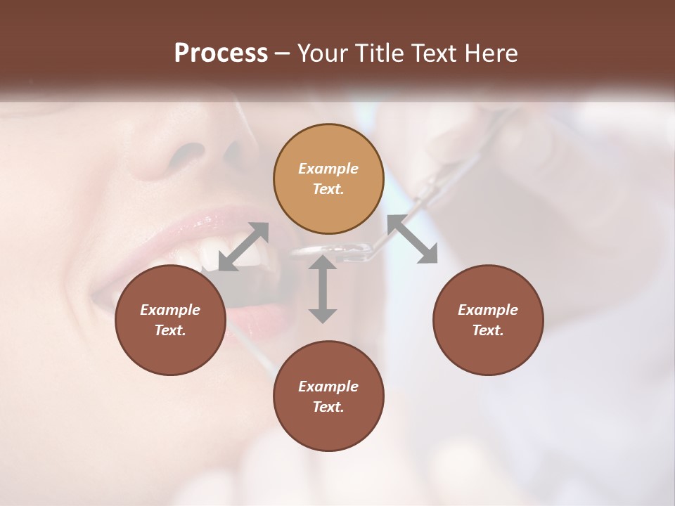 Tools Mirror Female PowerPoint Template