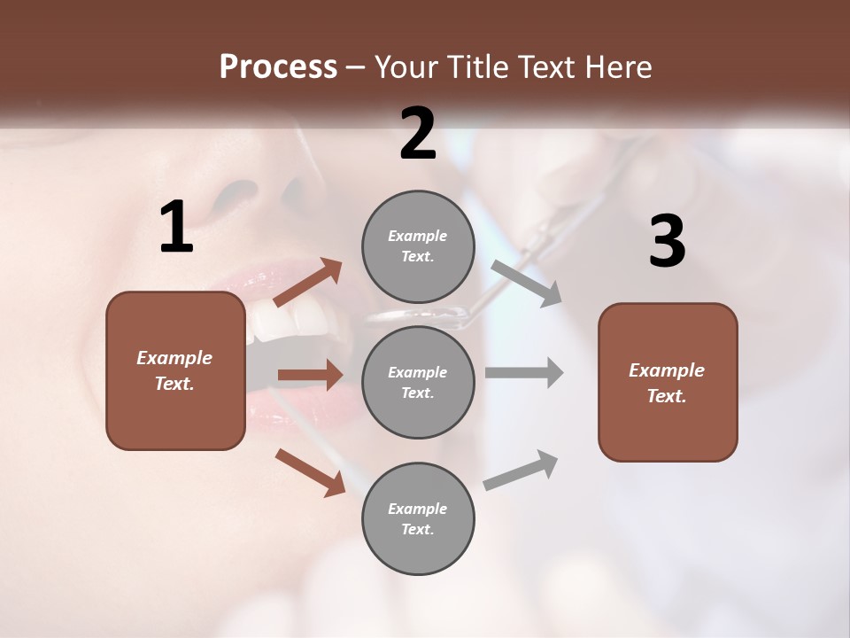 Tools Mirror Female PowerPoint Template