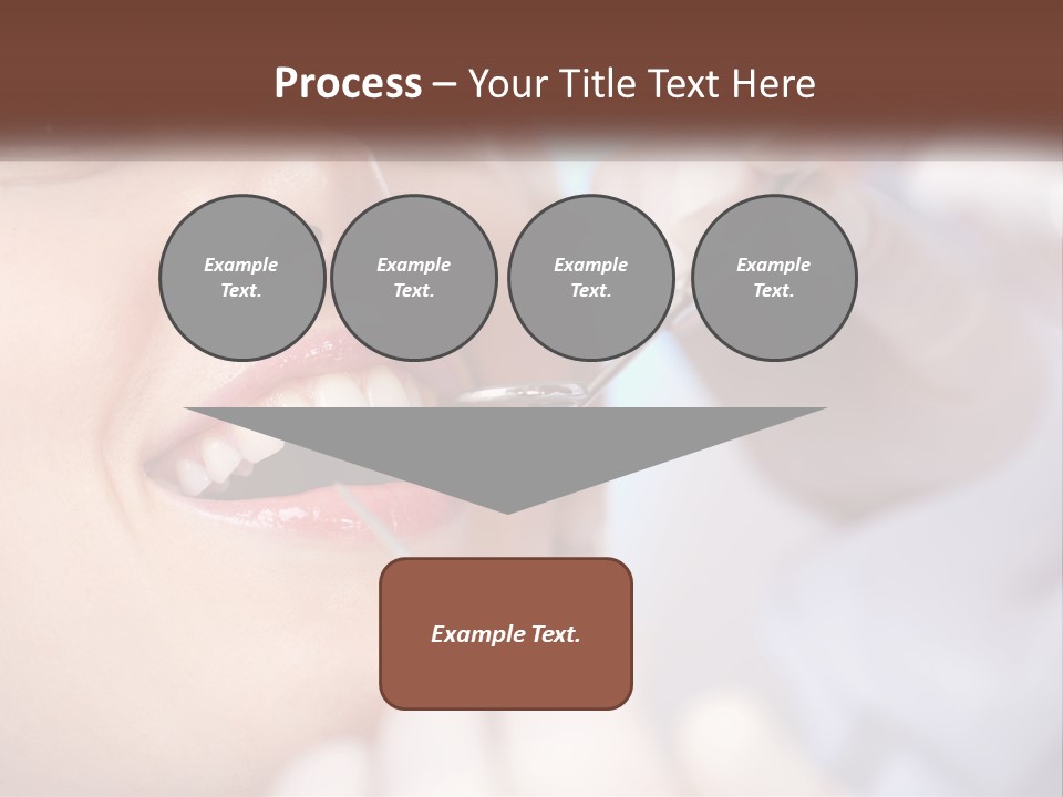 Tools Mirror Female PowerPoint Template