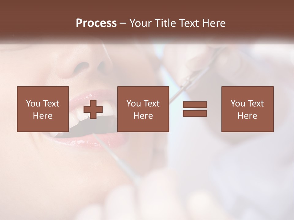 Tools Mirror Female PowerPoint Template