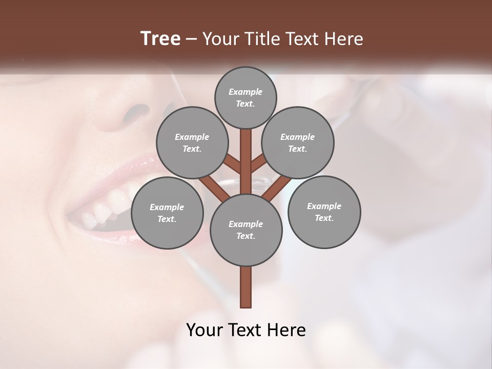 Tools Mirror Female PowerPoint Template