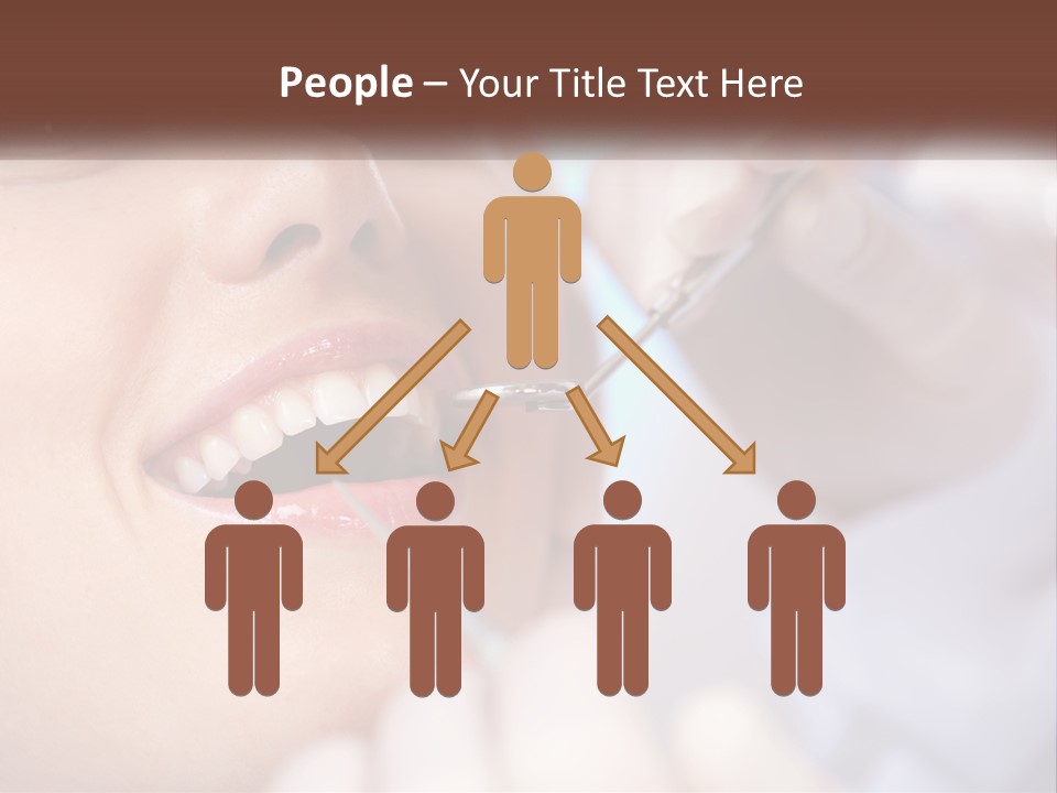 Tools Mirror Female PowerPoint Template