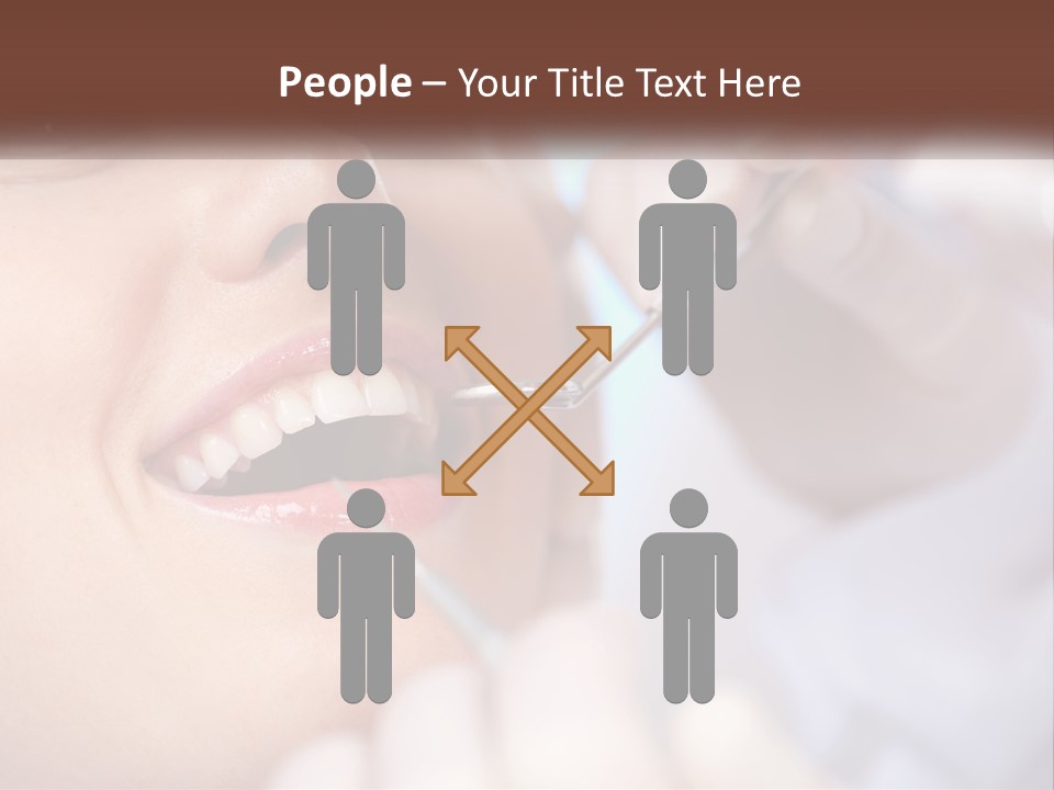 Tools Mirror Female PowerPoint Template