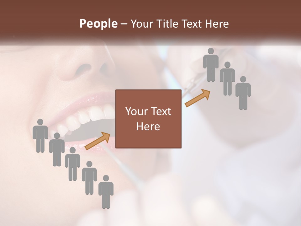 Tools Mirror Female PowerPoint Template