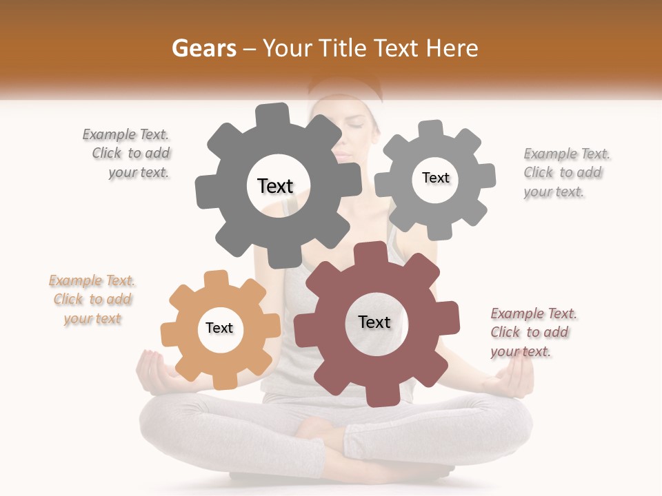 Sport Young Wellbeing PowerPoint Template