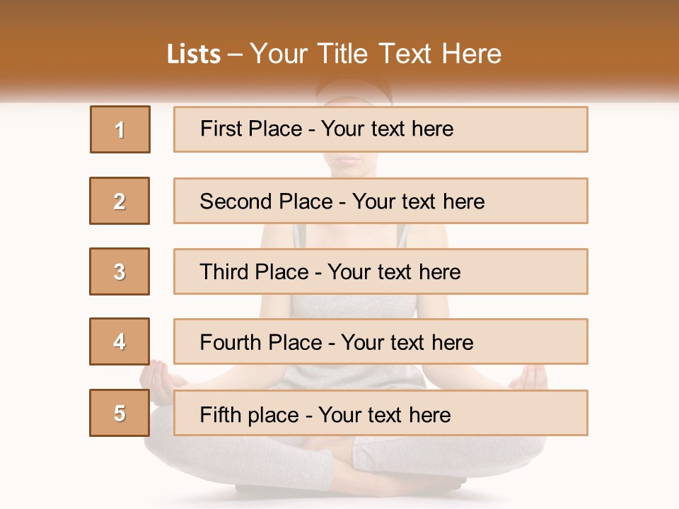 Sport Young Wellbeing PowerPoint Template