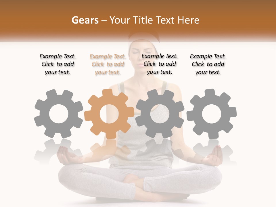 Sport Young Wellbeing PowerPoint Template