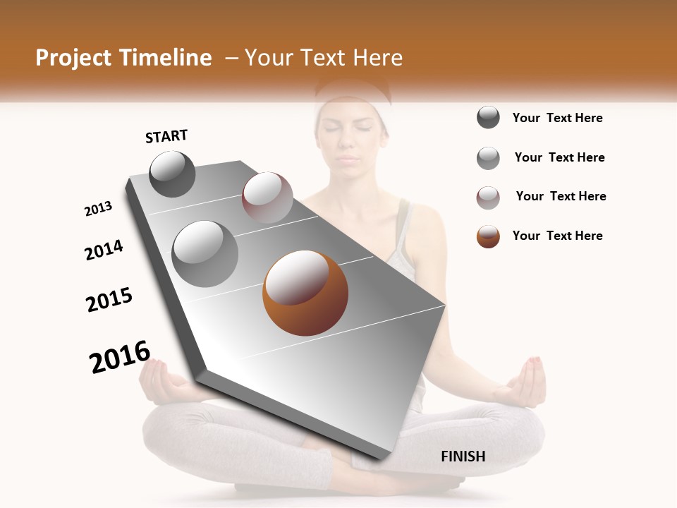 Sport Young Wellbeing PowerPoint Template