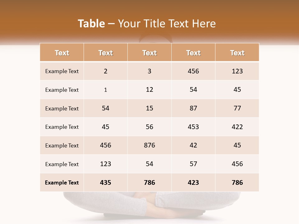 Sport Young Wellbeing PowerPoint Template