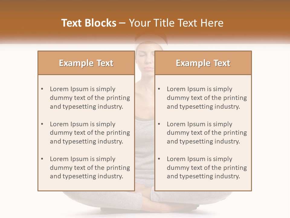 Sport Young Wellbeing PowerPoint Template