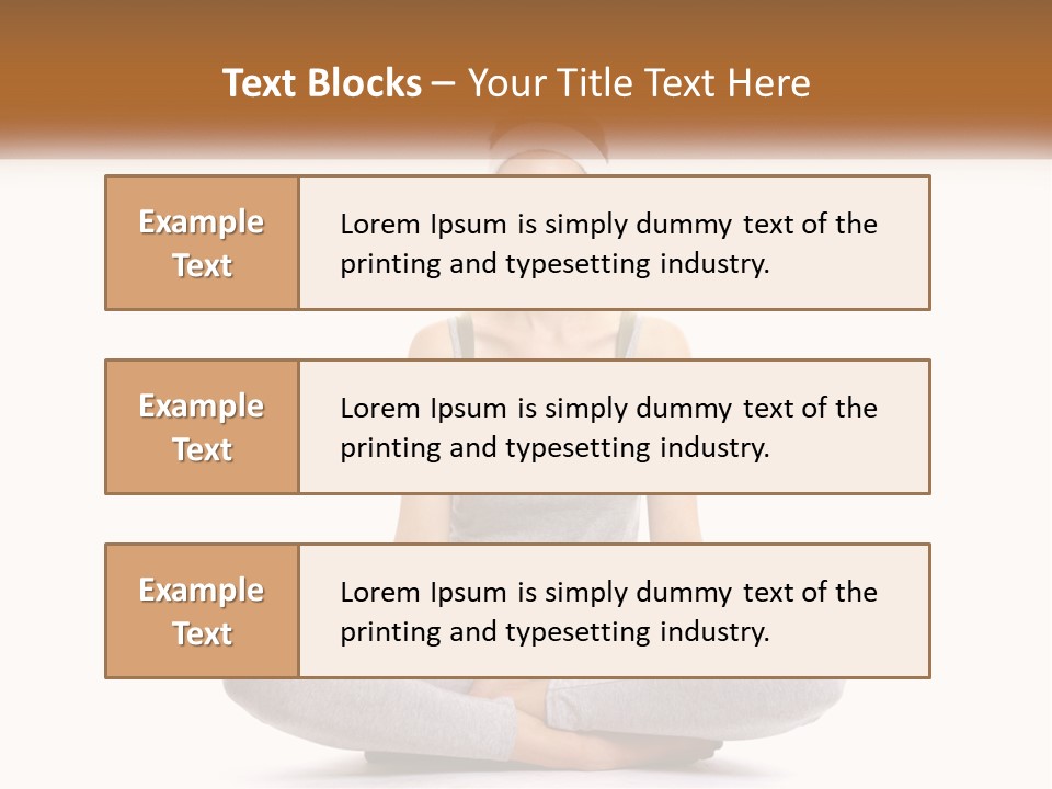 Sport Young Wellbeing PowerPoint Template