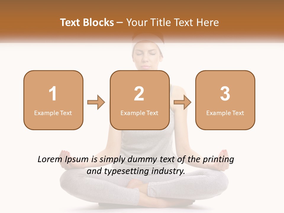 Sport Young Wellbeing PowerPoint Template