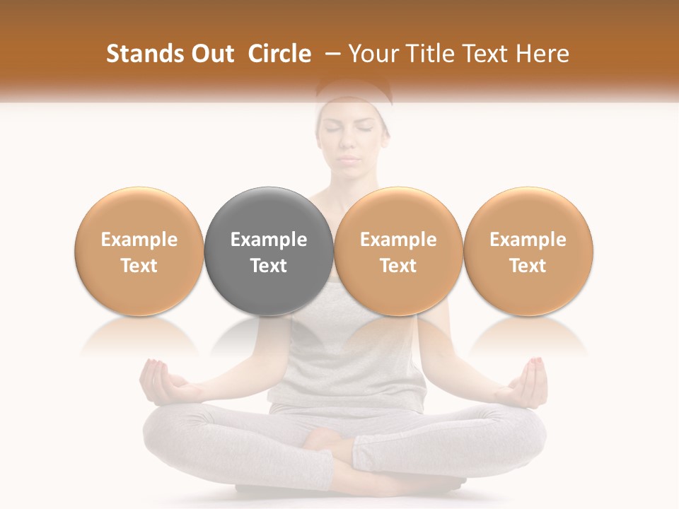 Sport Young Wellbeing PowerPoint Template